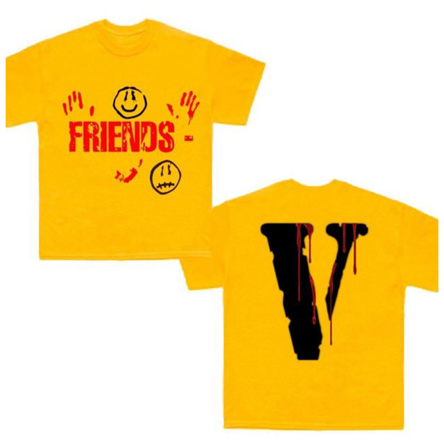Vlone x Kika Drip Blood Friends T-Shirt