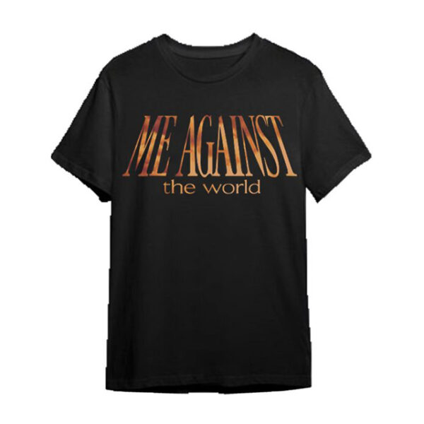 Vlone x ME AGAINST the world Black T-Shirt
