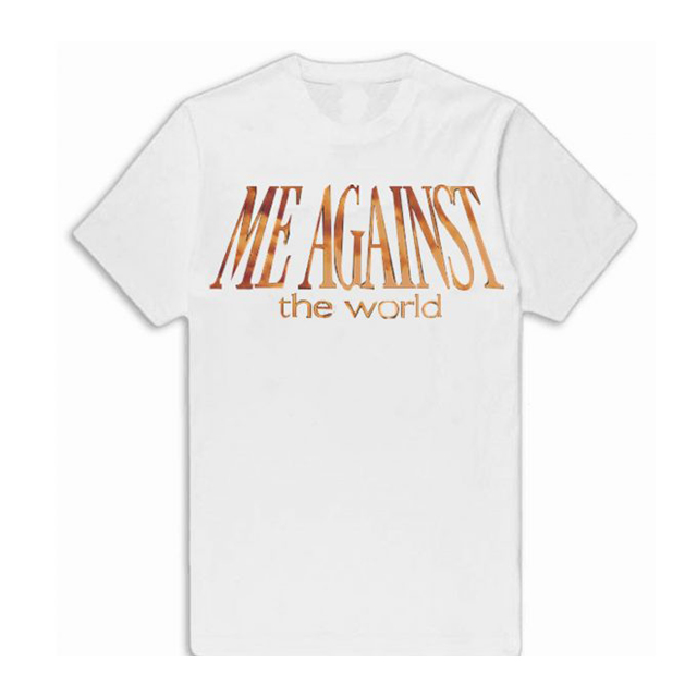 Vlone x ME AGAINST the World White T-Shirt
